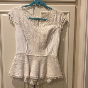 Rebecca Taylor peplum top